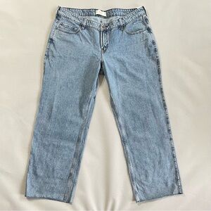 Hollister Low-Rise Baggy Denim Jean NWT Women’s Size 18Long (W34 Long)